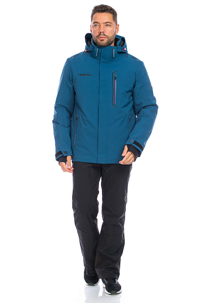 Мужская горнолыжная Куртка WHS Серо-синий, 8783335