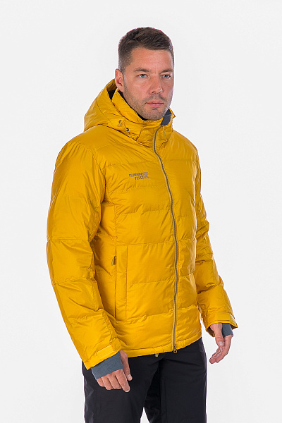 Мужской горнолыжный Пуховик Running River Желтый, 827869