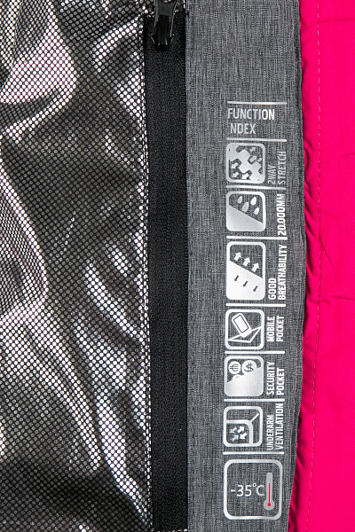 Женская горнолыжная Куртка WHS Малиновый, 8783247