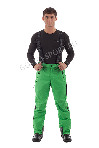 Мужские горнолыжные Штаны WHS Зеленый, 878332