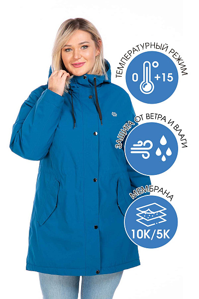 Парка Lafor Синий, 767094