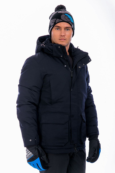 Мужская зимняя Парка WHS Синий, 8783134