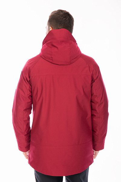 Мужская зимняя Парка WHS Бордовый, 8783286
