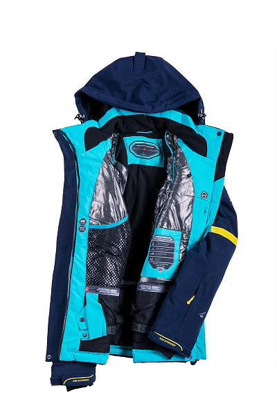 Женская горнолыжная Куртка High Experience Синий, 6980282