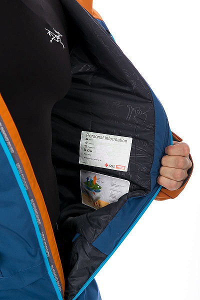 Мужской горнолыжный Комбинезон Running River Синий, 827837