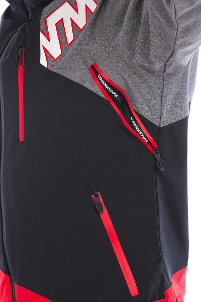 Мужской горнолыжный Комбинезон WHS Красный, 8783367