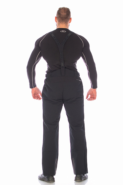 Мужские горнолыжные Штаны WHS Черный, 8783291