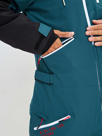 Комбинезон WHS Темно-зеленый, 8783492