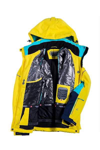 Женский горнолыжный Костюм High Experience Желтый, 6980281K1