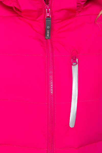 Женский зимний Пуховик Lafor Малиновый, 76701