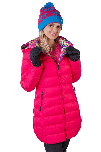Женский зимний Пуховик WHS Розовый, 878365