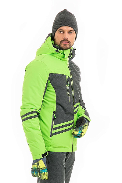Мужская горнолыжная Куртка High Experience Зеленый, 6980192
