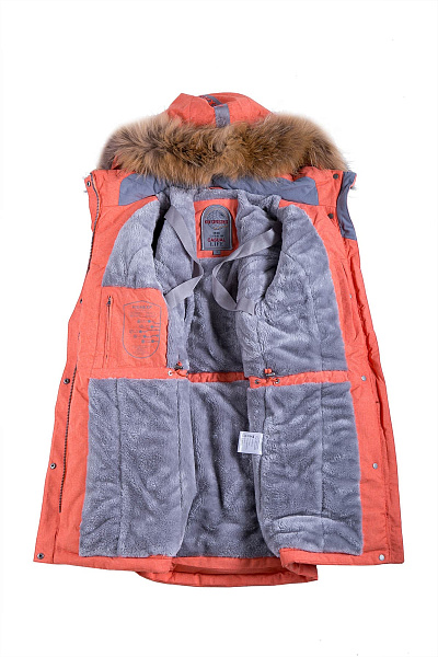 Женская зимняя Парка High Experience Оранжевый, 6980241