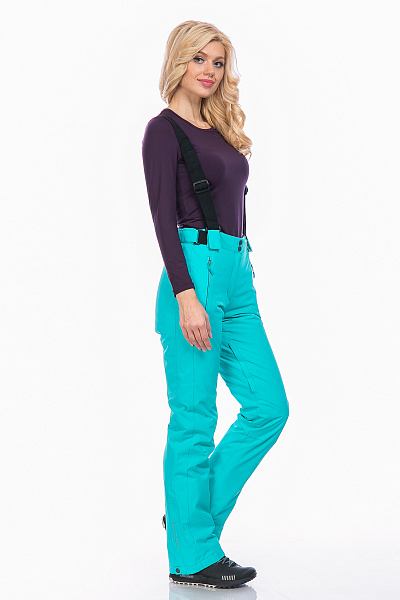 Женские горнолыжные Штаны High Experience Бирюзовый, 6980236