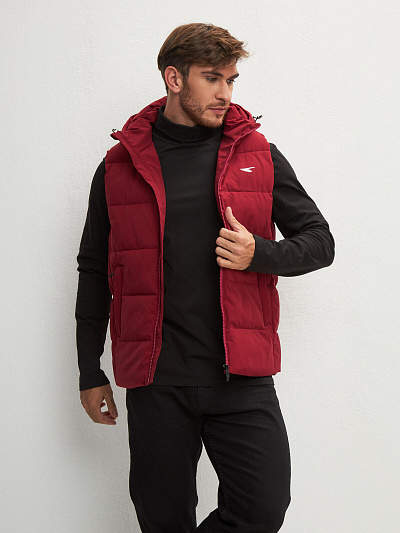 Жилет Tisentele Бордовый, 847665