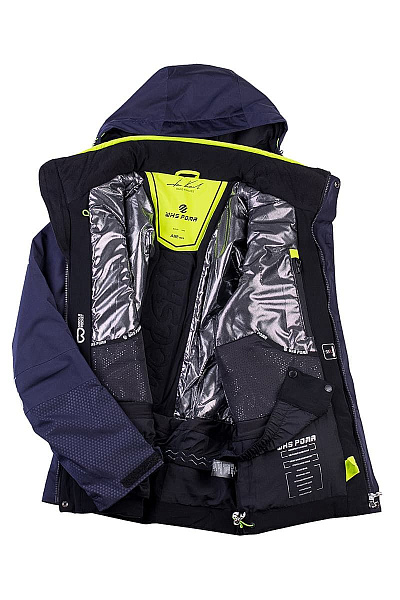 Мужская горнолыжная Куртка WHS Синий, 878385