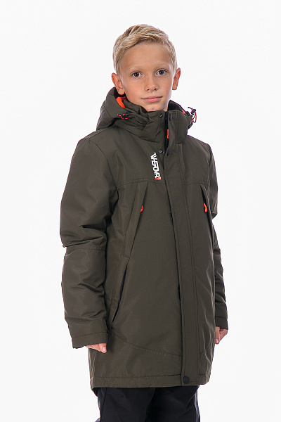Детская зимняя Парка WHS Хаки, 8783185