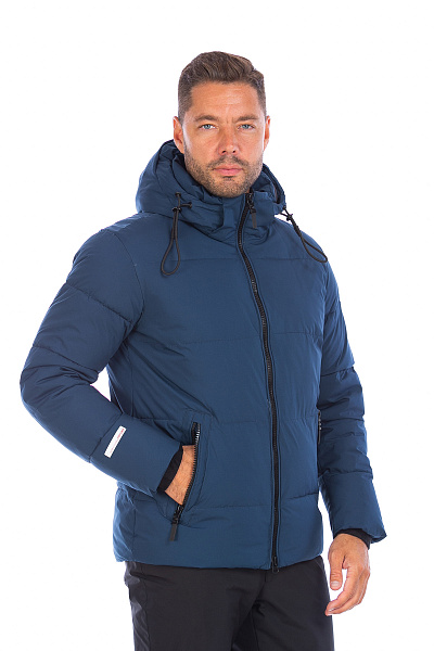 Пуховик Lafor Серо-синий, 767069