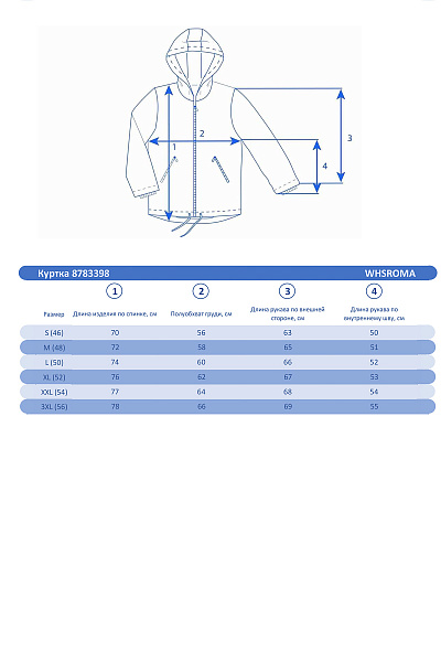 Куртка WHS Красный, 8783398