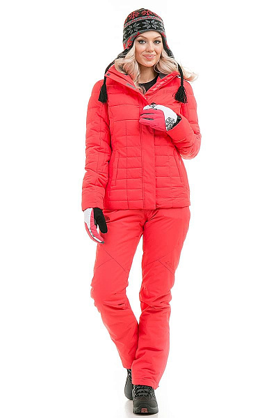 Женский горнолыжный Костюм High Experience Коралловый, 6980159K2