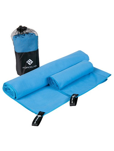 Полотенце Forcelab Голубой 80х130, 7066135