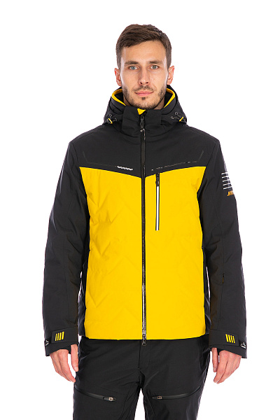 Мужская горнолыжная Куртка WHS Желтый, 8783326