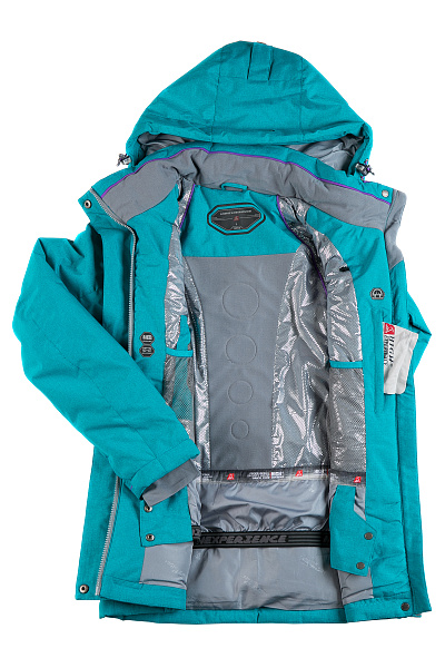 Женский горнолыжный Костюм High Experience Бирюзовый, 6980372K1