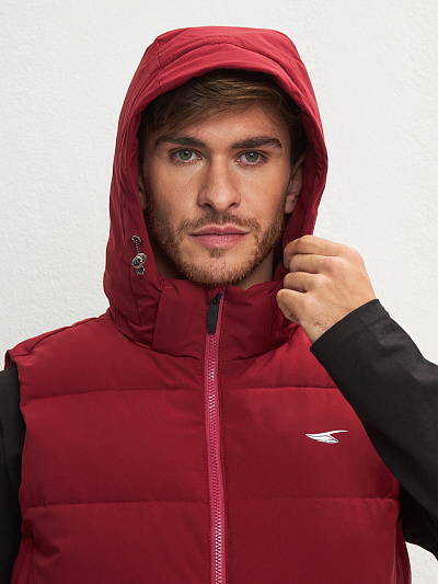 Жилет Tisentele Бордовый, 847665