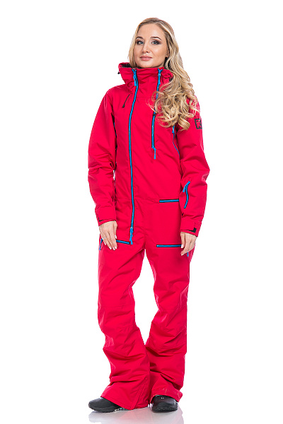 Женский горнолыжный Комбинезон Running River Красный, 827818