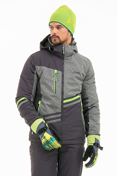 Мужская горнолыжная Куртка High Experience Серый, 6980192