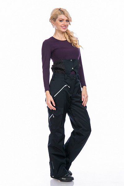 Женские горнолыжные Штаны High Experience Черный, 6980323