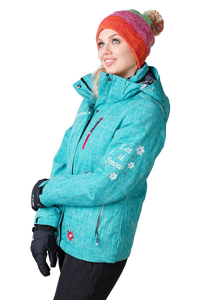 Женская горнолыжная Куртка Bujiwu Мятный, 66872