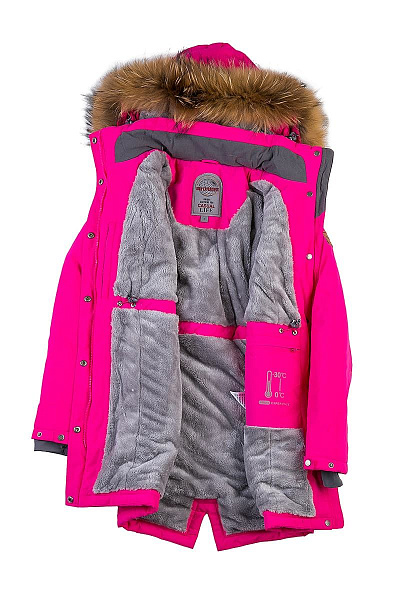 Женская зимняя Парка High Experience Малиновый, 6980221
