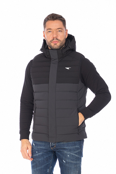 Жилет Tisentele Темно-серый, 847671