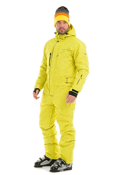Мужской горнолыжный Комбинезон Snow Headquarter Желтый, 83811