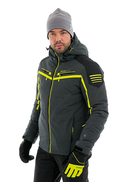Мужская горнолыжная Куртка High Experience Серый, 6980217