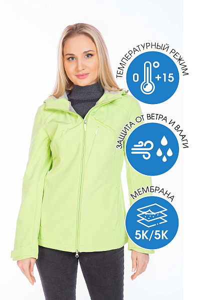 Куртка WHS Зеленый, 8783447
