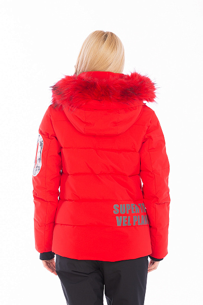 Пуховик Tisentele Красный, 847615