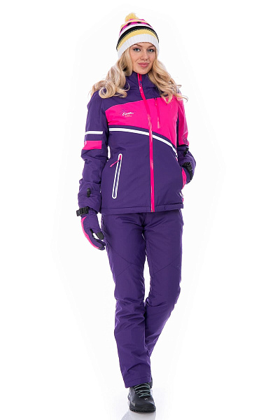 Женский горнолыжный Костюм High Experience Фиолетовый, 6980207K2