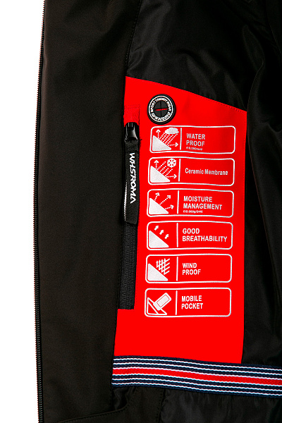 Мужская горнолыжная Куртка WHS Красный, 8783360