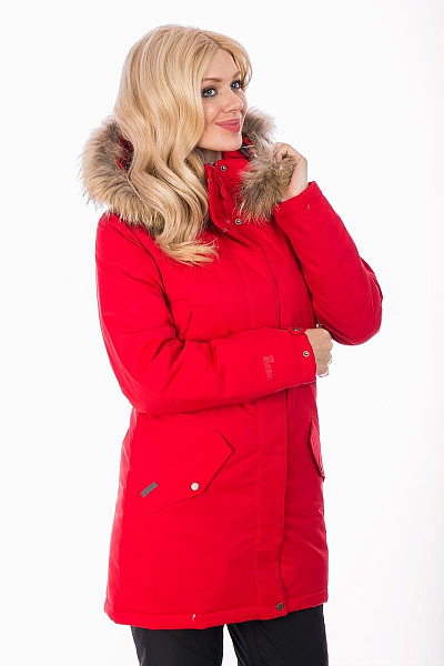Женская зимняя Парка High Experience Красный, 6980290