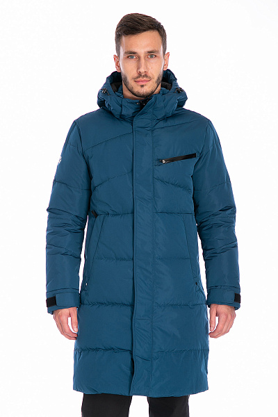 Пуховик Lafor Серо-синий, 767060