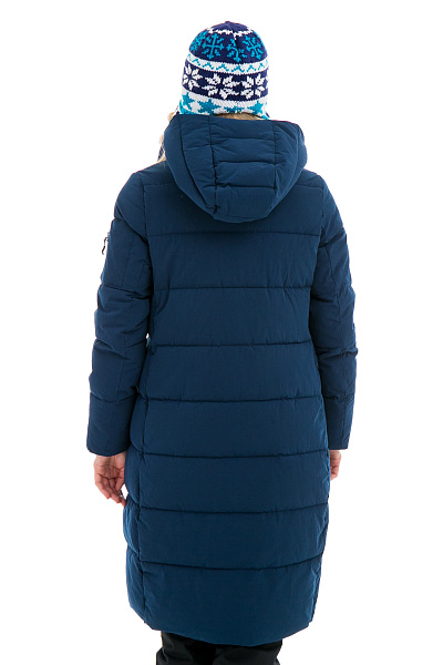 Женский зимний Пуховик WHS Синий, 8783112