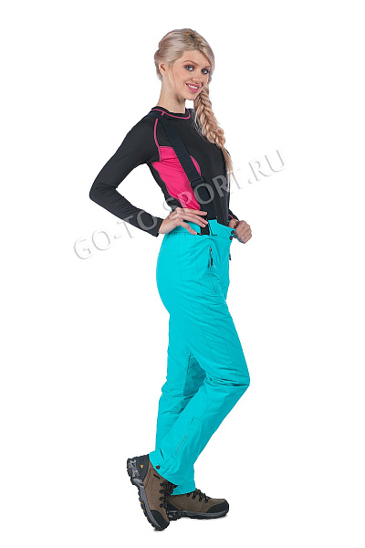 Женские горнолыжные Штаны High Experience Голубой, 6980117