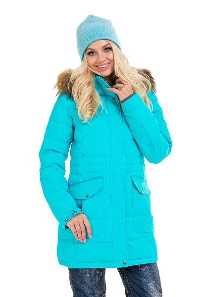 Женская зимняя Парка High Experience Голубой, 6980176