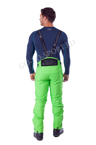 Мужские горнолыжные Штаны WHS Салатовый, 878336