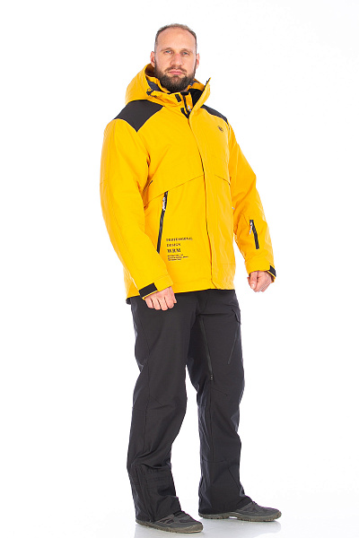 Куртка мужская WHS Желтый, 8783406