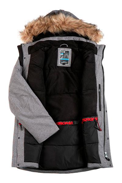 Детская зимняя Парка WHS Серый, 8783284