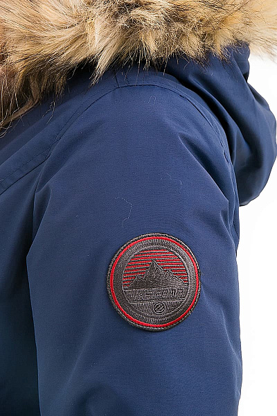 Женская зимняя Парка WHS Синий, 878374