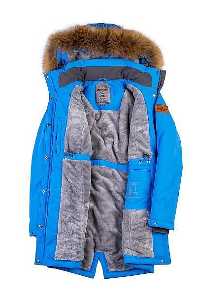 Женская зимняя Парка High Experience Голубой, 6980221